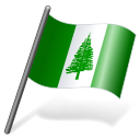 Norfolk Island Flag 3 Emoticon