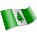 Norfolk Island Flag 2 Emoticon