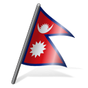 Nepal Flag 3 Emoticon