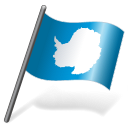 Antarctica Flag 3 Emoticon