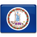 Virginia Flag Emoticon