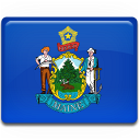 Maine Flag Emoticon