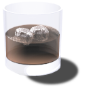 X Cola On The Rocks Emoticon