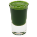 Wheatgrass Juice Shot Emoticon