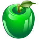 Green Apple Emoticon