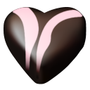 Chocolate Hearts 07 Emoticon
