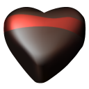 Chocolate Hearts 06 Emoticon