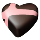Chocolate Hearts 01 Emoticon
