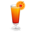 Cocktail Tequila Sunrise Emoticon