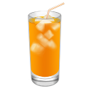 Cocktail Screwdriver Orange Emoticon