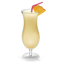 Cocktail Pina Colada Emoticon