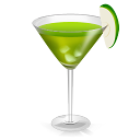 Cocktail Green Agave Emoticon