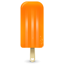 Ice Cream Orange Emoticon