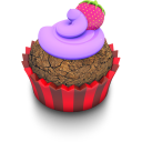 Berry Cupcake Emoticon