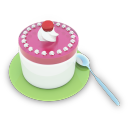 Tea Cake Emoticon