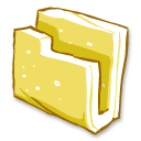 Folder Yellow Emoticon