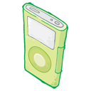 Ipod Green Emoticon