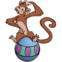 Monkey 2 Emoticon
