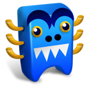 Blue Creature Emoticon