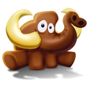 Mammoth Seated Emoticon