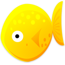 Yellow Fish Emoticon