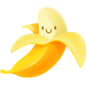 Yammi Banana Emoticon