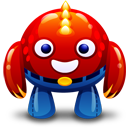 Red Monster Emoticon