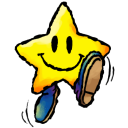 Yoshi Star Emoticon