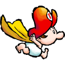 Super Baby Mario Emoticon