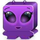 Monster Violet Emoticon