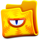 Yellow Folder Emoticon