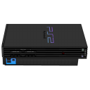 Playstation 2 Black Emoticon