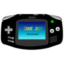 Gameboy Advance Black Emoticon