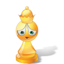 Queen Yellow Emoticon