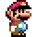 Retro Mario 2 Emoticon