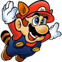 Racoon Mario Emoticon