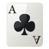 Ace Of Clubs Emoticon