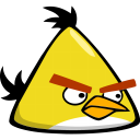 Angry Bird Yellow Emoticon