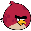 Angry Bird Red Emoticon