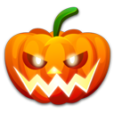 Halloween Nervous Emoticon