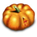 Bloody Pumpkin Emoticon