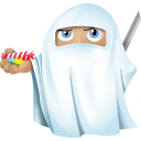 Ninja Ghost Emoticon