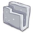 Folder Gray Emoticon