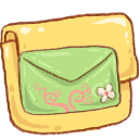 Hp Folder Mail Green Emoticon