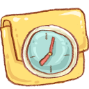 Hp Folder In Progress Emoticon