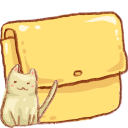 Hp Folder Cat Emoticon