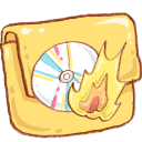 Hp Folder Burn Emoticon