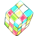 Rubik Cube Emoticon