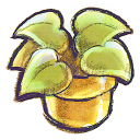 G12 Flowerpot Plant Emoticon