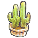 G12 Flowerpot Cacti Emoticon